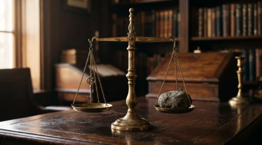 Balance symbolisant l'équilibre entre l'actif et les dettes reçus lors d'un héritage