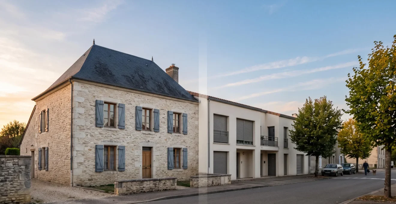Maison familiale protégée symbolisant la séparation entre patrimoine personnel et investissement locatif