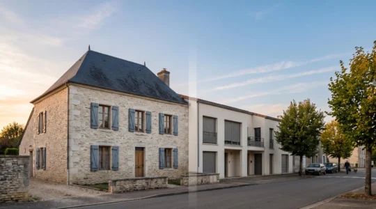 Maison familiale protégée symbolisant la séparation entre patrimoine personnel et investissement locatif